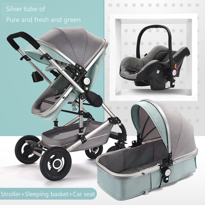 Baby Stroller 3 In 1 Pram