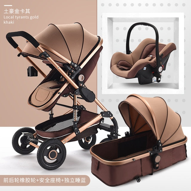 Baby Stroller 3 In 1 Pram