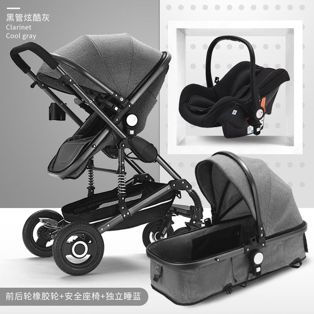 Baby Stroller 3 In 1 Pram